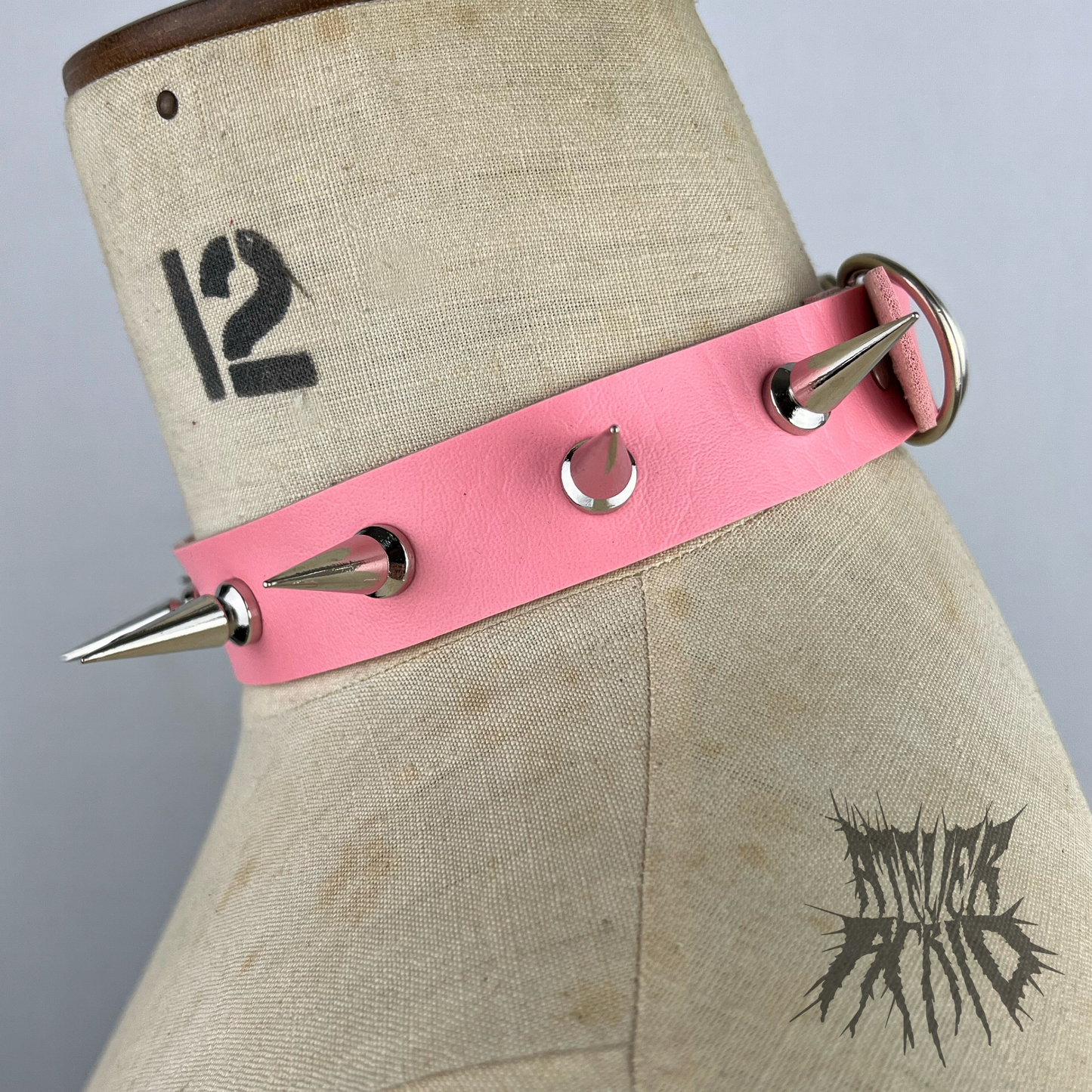 The Goetia Choker - Baby Pink